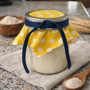 Sourdough Starter - Blobbert the little making place