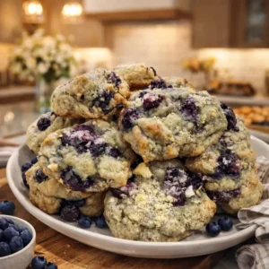 blueberry pie cookies the little making place