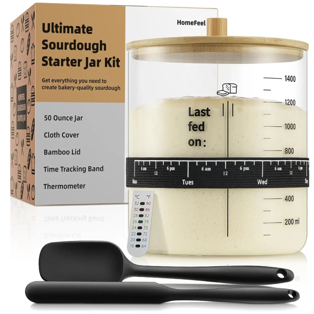 Premium Sourdough Starter Jar